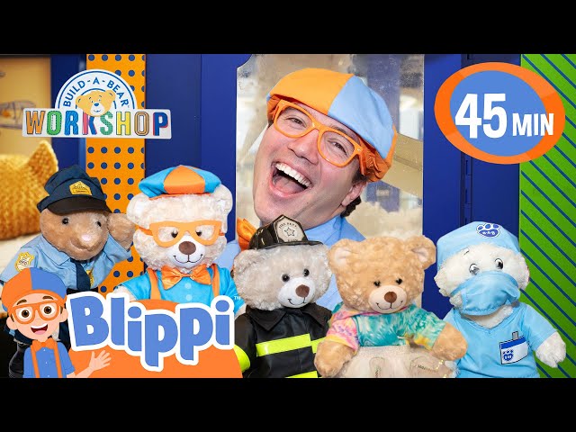 Join Blippi for a Furry Surprise at Build-A-Bear! | Blippi Educational Colors Song