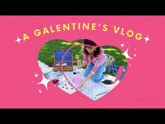 Vlog: Pinterest Cake, Thrifting, Galentine's Picinic