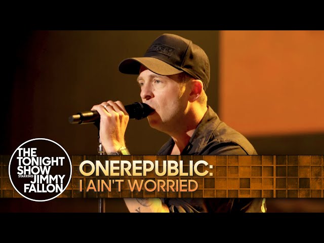 OneRepublic: I Ain't Worried | The Tonight Show Starring Jimmy Fallon