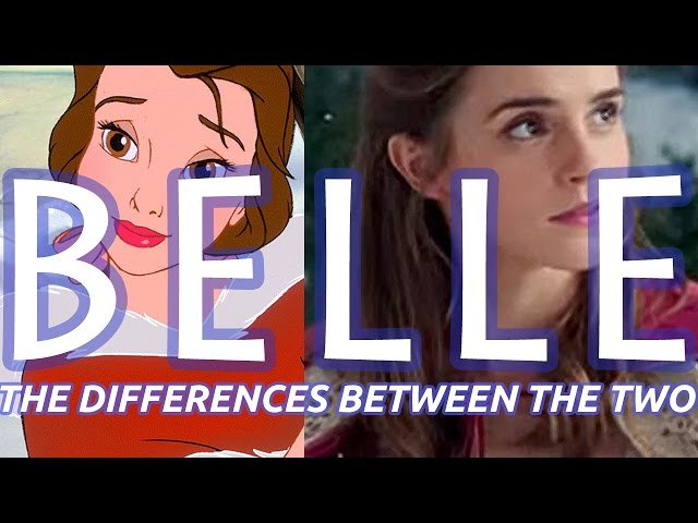 The Differences Between the Animated and Live Action Belle