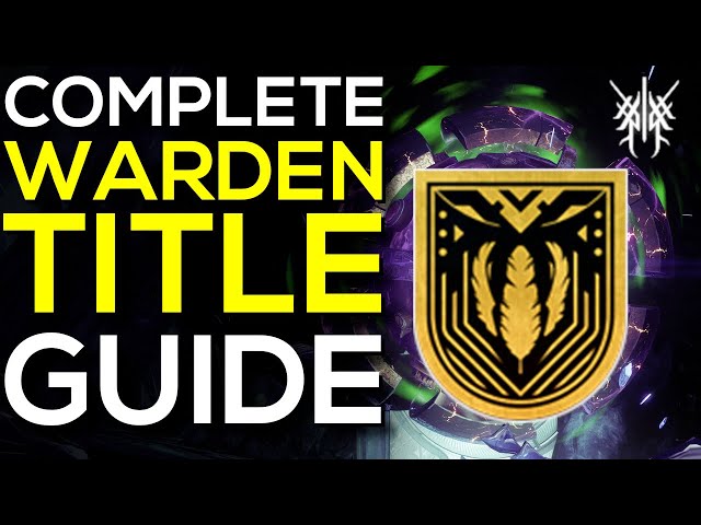 FAST & EASY WARDEN TITLE GUIDE - 100% Season of the Hunt Seal Completion - Beyond Light - Destiny 2