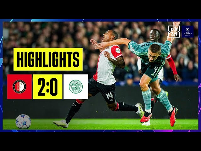 Feyenoord - Celtic Glasgow | UEFA Champions League | DAZN Highlights