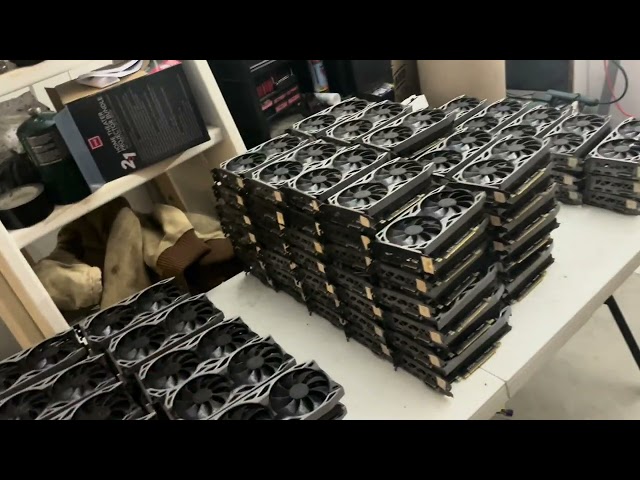 Sorting 100+ GPUs from mining farm