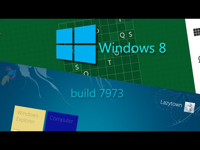 Microsoft Windows 8 Build 7973