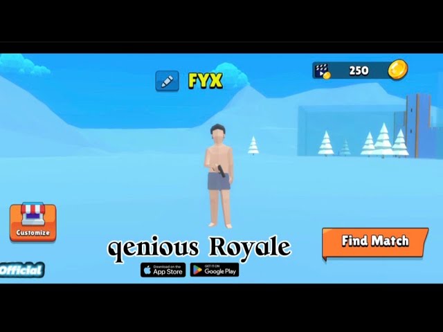 qenious Royale ( Early Access) Gameplay Android/IOS _5 real players fight to deposit money into ATM!