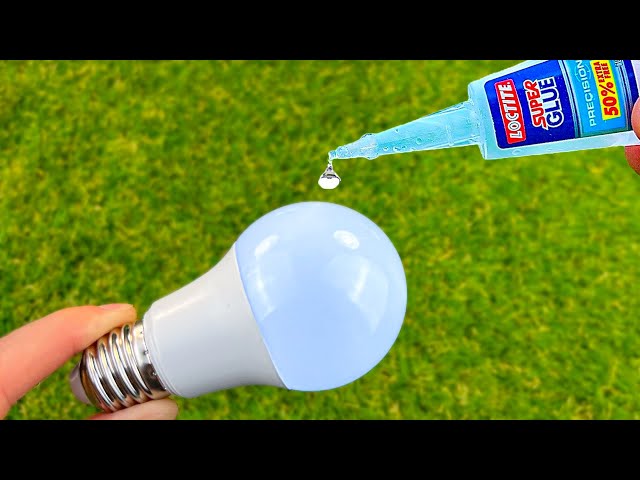 Just Put Super Glue on the Led Bulb and you Will be Amazed