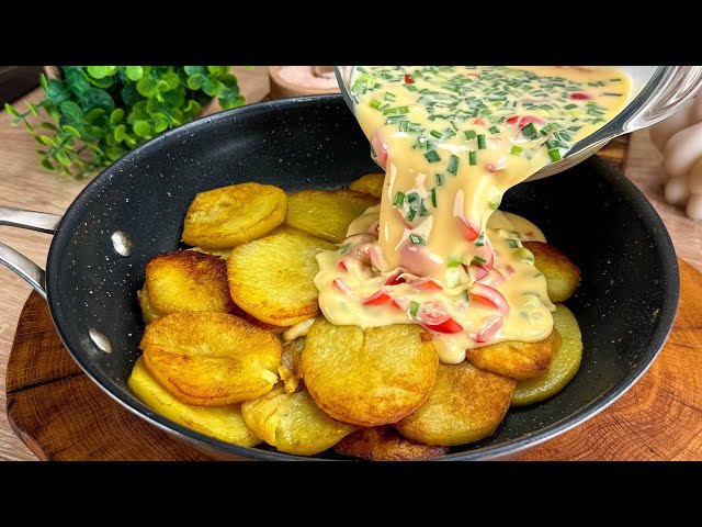 The most delicious potato recipe for dinner! My grandmother taught me this dish!