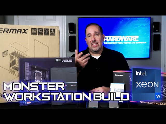 Intel Xeon W Monster Workstation Build With ASUS, G.Skill, Crucial And Enermax