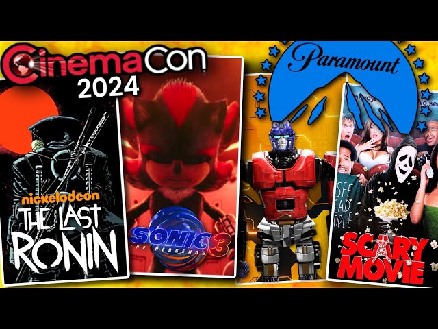 Paramount CinemaCon (2024) R Rated TMNT Movie, Sonic 3 Footage, Transformers One Trailer