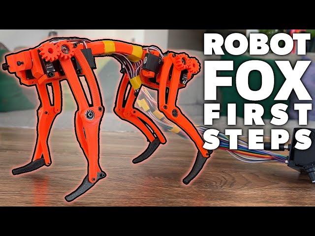 Building a Robotic Fox with 3D Printing, Arduino and Fusion 360