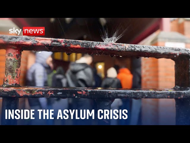 Faultlines: Sky News goes inside Britain's asylum crisis