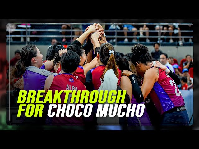 Finally! Choco Mucho gets breakthrough win over Creamline