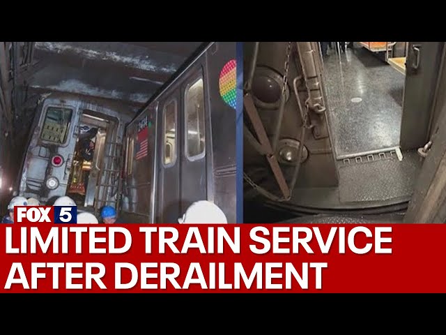 Limited train service after UWS subway derailment
