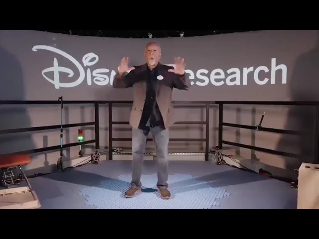 Inovação Disney com HoloTile a esteira para Realidade Virtual #disney #shorts