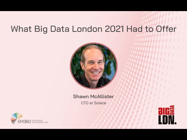 Big Data LDN 2021: Solace - What is EDA?