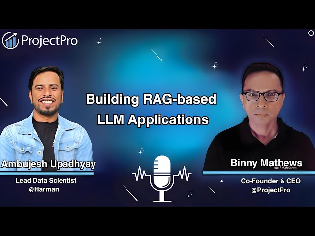 "Building RAG-based LLM Applications" Ft. Ambujesh Upadhyay