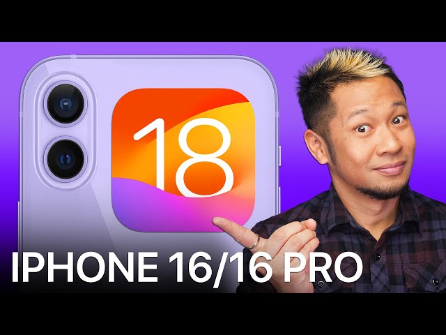 The Latest iPhone 16/16 Pro Leaks! iOS 18 To Focus On A.I. Features!