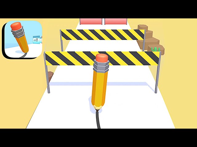 Pencil Run ​- All Levels Gameplay Android,ios (Part 2)