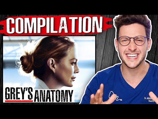 Doctor Mike Reacts To Grey's Anatomy Compilation