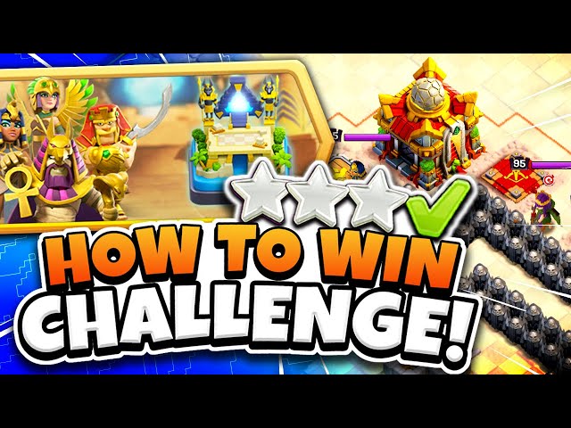 How to 3 Star the Golden Sand and 3-Starry Nights Challenge (Clash of Clans)