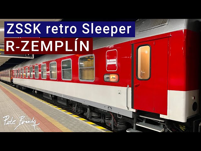 TRIP REPORT | Sleeper train across Slovakia | ZSSK Rýchlik Zemplín | Košice to Bratislava