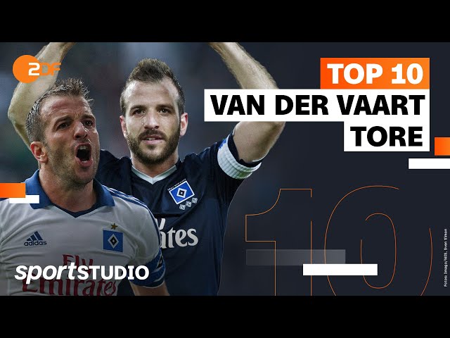 Top 10 Bundesliga-Tore von Rafael van der Vaart | sportstudio