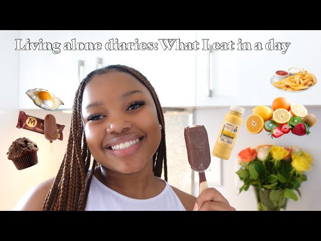 LIVING ALONE DIARIES:What I eat in a day