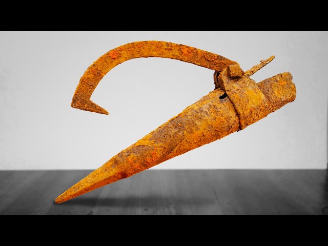 Rusty Tree Logger Tool Lost For 75 Years