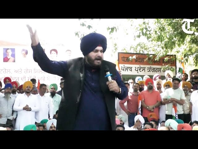 Navjot Sidhu targets Punjab govt over 'deteriorating law and order situation' in the state