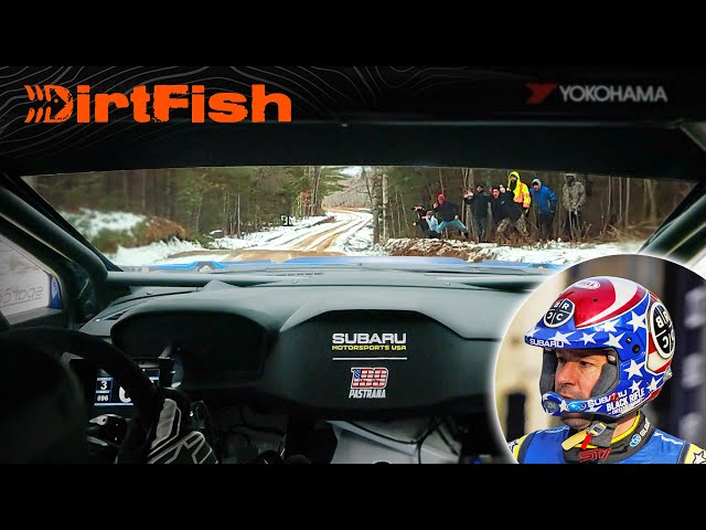 Travis Pastrana FULL Stage Onboard | ARA Sno*Drift Rally 2024