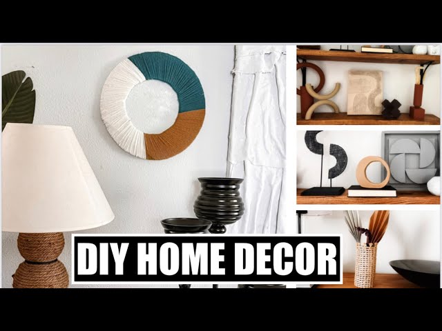 DIY HOME DECOR! Boho ROOM DECOR on BUDGET (affordable & easy) 2022