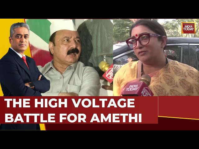 Battle For Amethi: Union Minister Smriti Irani vs Gandhi Family's Trusted Aide KL Sharma | Exclusive