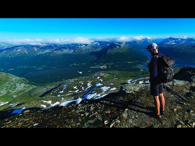 Hiking in The Arctic Circle: Norway, Tromsdalstinden