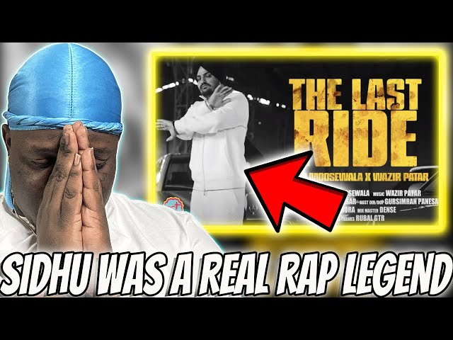 American Rapper Reacts To | THE LAST RIDE - Offical Video | Sidhu Moose Wala | Wazir Patar