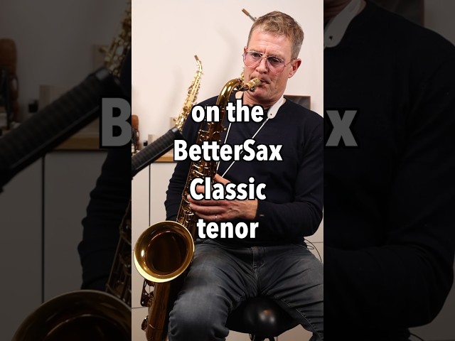 Eric Alexander playing the BetterSax Classic Tenor Sax