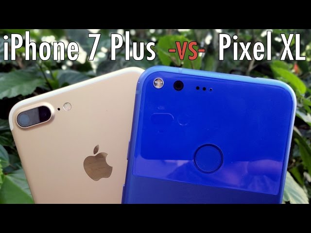 Google Pixel XL vs iPhone 7 Plus: The better bigger phone? | Pocketnow