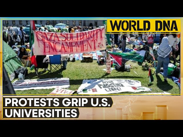 Protests grip US universities: Pro-Palestinian protests sweep US campuses | World DNA | WION