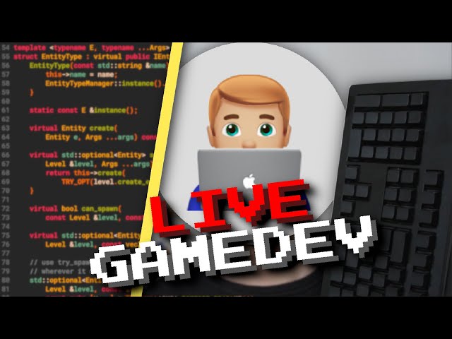 Programming player jump mechanics & more (LIVE GAMEDEV)