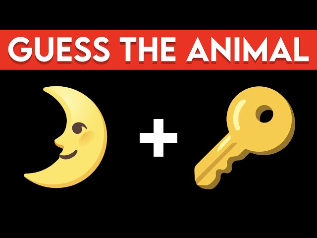 Guess The Animal By Emoji | Emoji Quiz