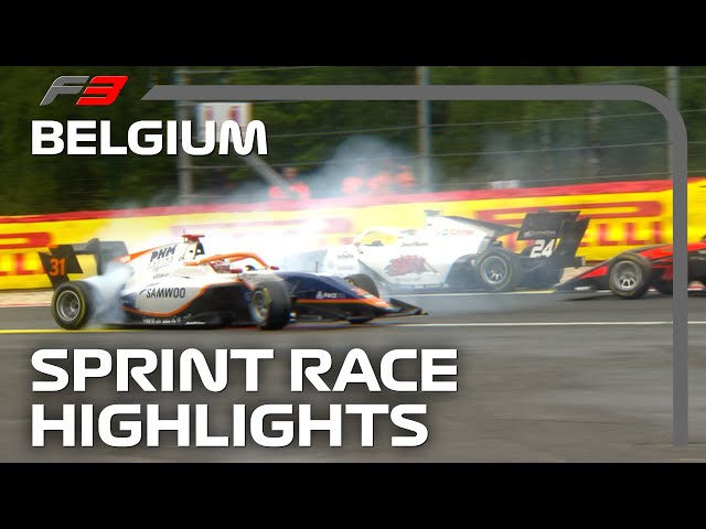 F3 Sprint Race Highlights | 2023 Belgian Grand Prix