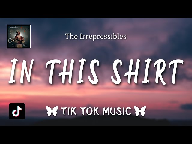 The Irrepressibles - In This Shirt (Lyrics) "I am lost in a rainbow, Now our rainbow is gone"