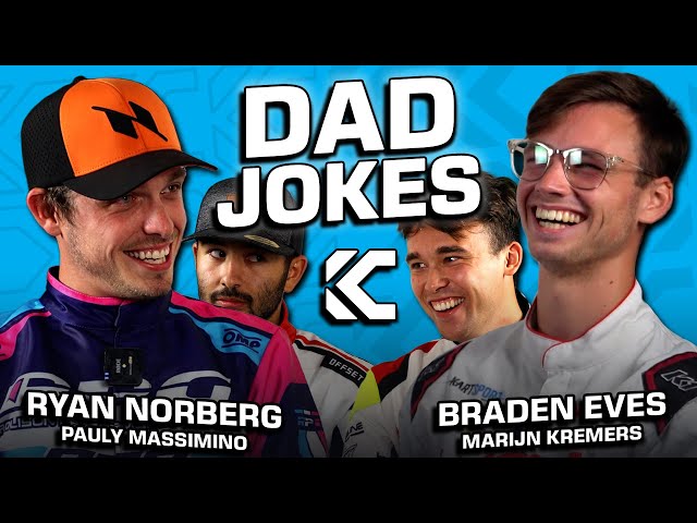 Pro Karting Drivers Tell Each Other Dad Jokes