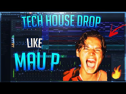 How To Mau P - 💊 From Amsterdam Style Tech House Drop [FL Studio Tutorial]