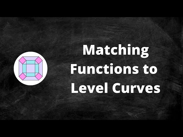 Matching Functions to Level Curves