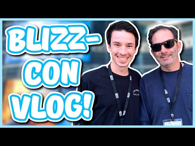 MEETING JEFF KAPLAN AT BLIZZCON (Blizzcon Vlog #1)