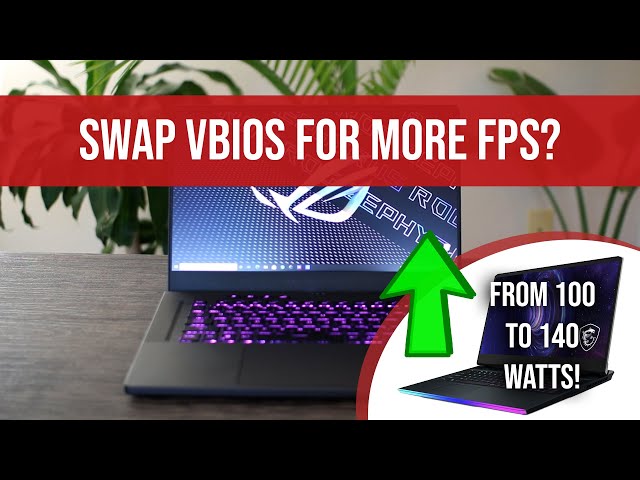 Increase Your Laptop GPU Wattage With a vBIOS Flash - Asus Zephyrus G15 vBIOS Swap