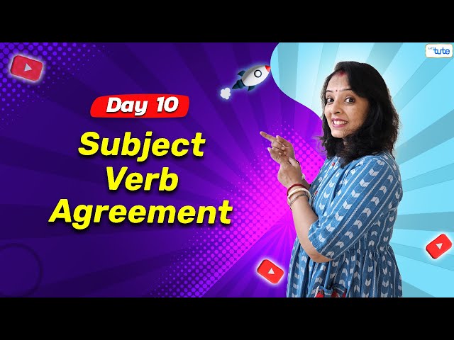 Subject Verb Agreement Rules with Examples | Day 10 | English Grammar Course 2024
