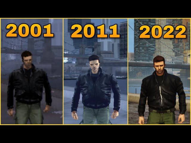 HOW GTA 3 GRAPHICS CHANGED OVER THE YEAR 2001-2022