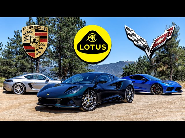 Lotus Emira vs Cayman GTS and Corvette Stingray – Everyday Exotics | Everyday Driver