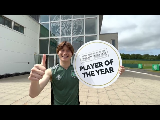Celtic's Kyogo Furuhashi is Scottish Football Writers Association's Player of the Year!